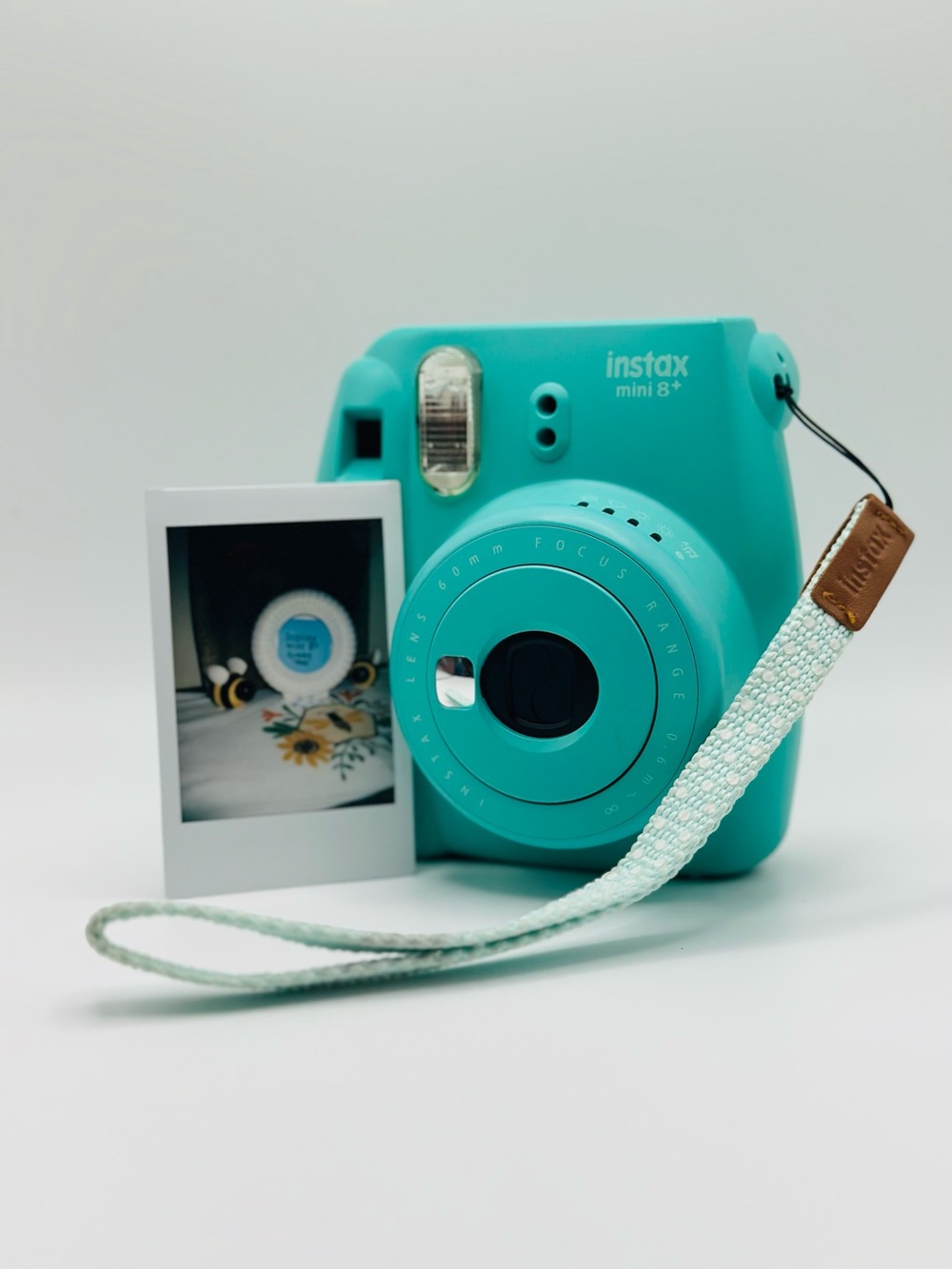 Fujifilm Instax Mini 8+ Instant Film Camera - Teal, Film Tested and Working
